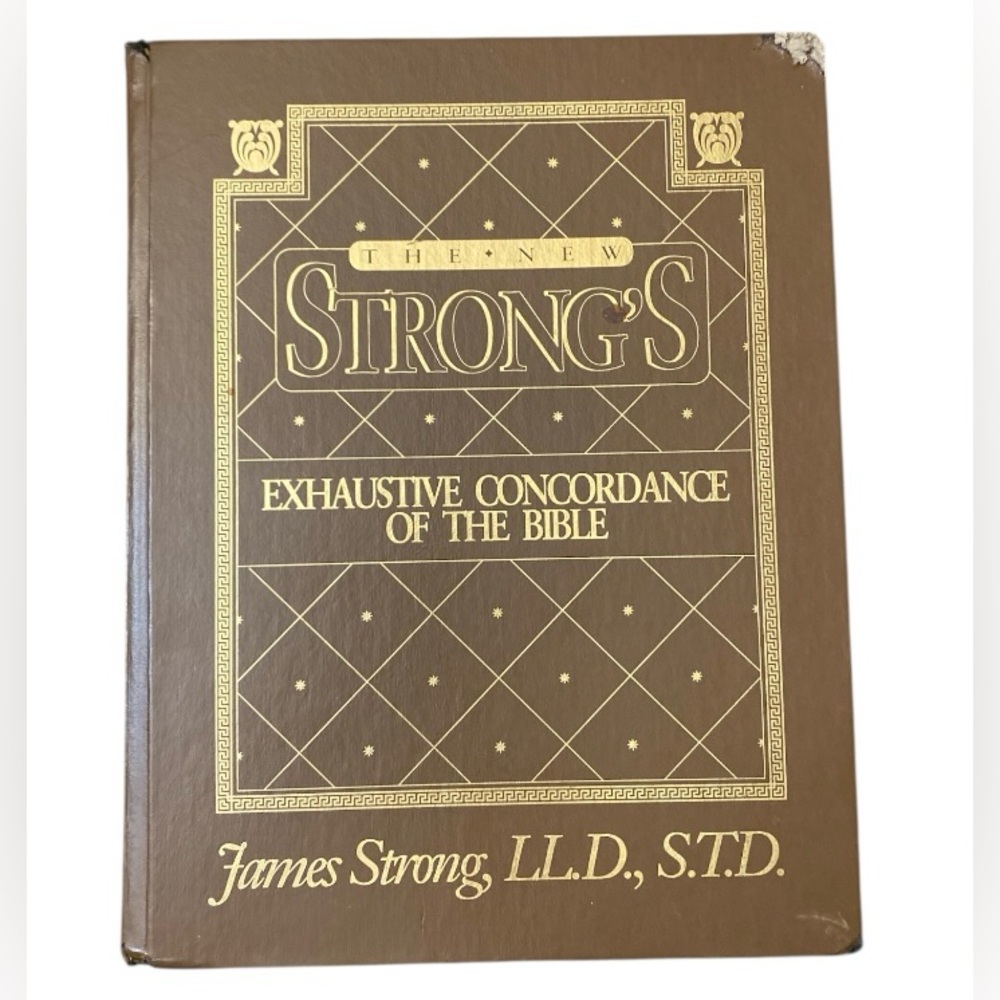Strong’s Exhaustive Concordance of the Bible- Hardcover